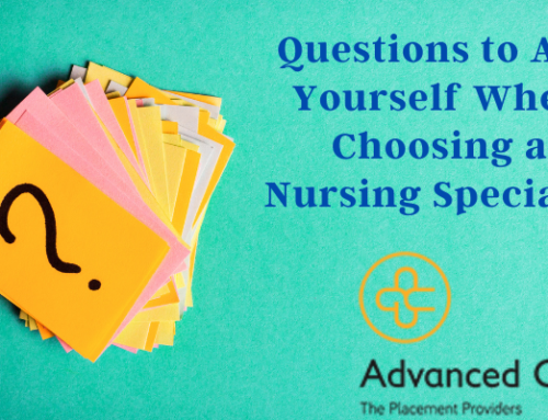 Questions to ask Yourself when Choosing a Nursing Specialty